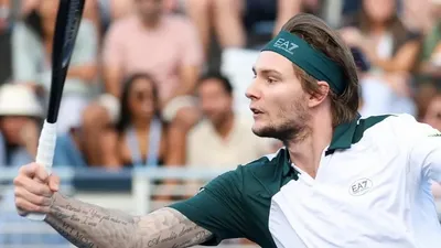 Александр Бублик, ATP-250, теннис, Китай , фото - Новости Zakon.kz от 21.09.2025 21:01