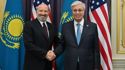 встреча с президентом , фото - Новости Zakon.kz от 22.09.2025 21:31