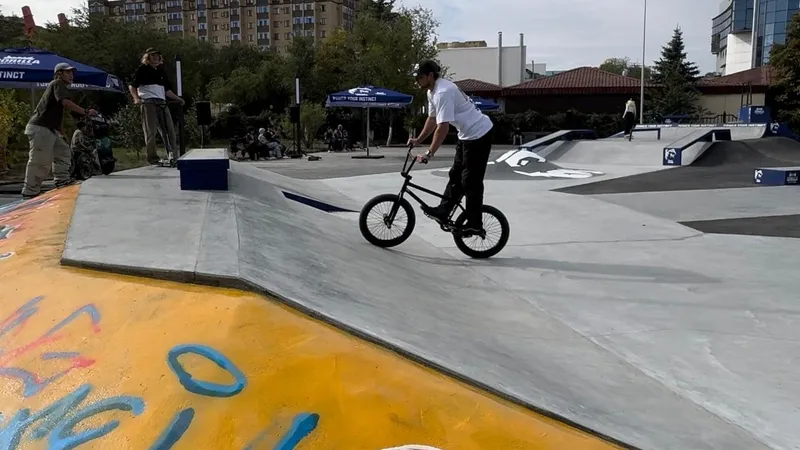 В Актобе открылся современный скейт-парк