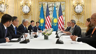 встреча с президентом , фото - Новости Zakon.kz от 22.09.2025 20:03