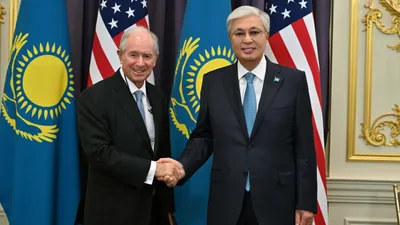 встреча с президентом , фото - Новости Zakon.kz от 22.09.2025 21:56