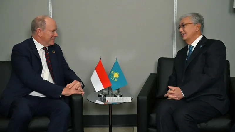 Токаев пригласил князя Монако посетить Казахстан с официальным визитом