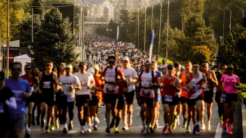 Главный старт осени Almaty Marathon пройдет 28 сентября и соберет 16 000 бегунов