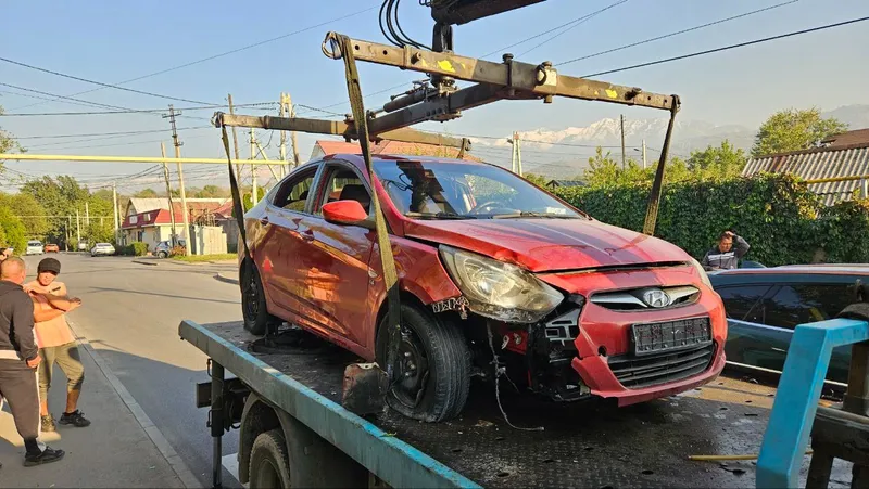 ДТП в Алматы, фото - Новости Zakon.kz от 25.09.2025 16:28