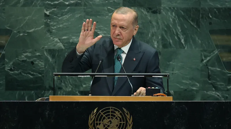 Фотографию Эрдогана разместили в центре Нью-Йорка