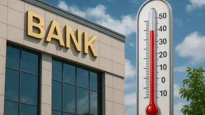 Влияние климатических рисков на банки, фото - Новости Zakon.kz от 26.09.2025 11:50