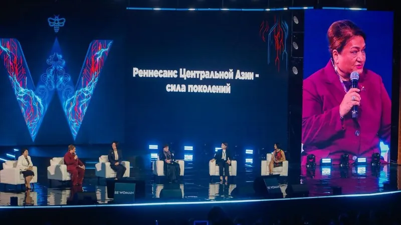 Аида Балаева выступила на крупнейшем женском форуме Центральной Азии