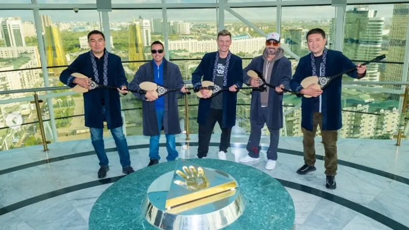 Группа Backstreet Boys опубликовала новую серию снимков из Казахстана