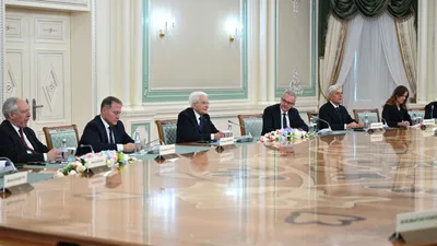 президент Италии Серджо Маттарелла, переговоры в Акорде, фото - Новости Zakon.kz от 29.09.2025 13:10