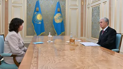 Сулейменова, Токаев, встреча, Акорда, фото - Новости Zakon.kz от 29.09.2025 17:00