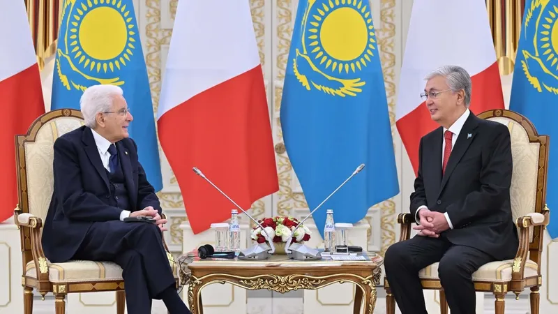 Токаев и Маттарелла провели переговоры: раскрыты детали