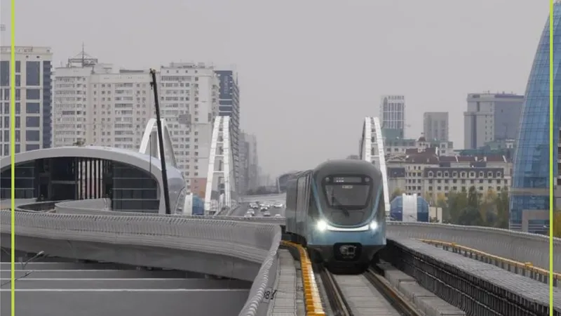 Поезд LRT поехал в Астане – новое видео и подробности испытаний