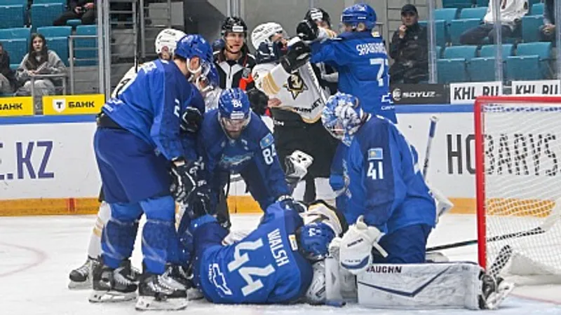 "Барыс" всухую обыграл "Адмирал" в Астане