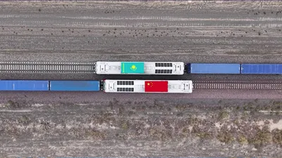 запуск второй линии железной дороги Достык – Мойынты, фото - Новости Zakon.kz от 30.09.2025 12:02