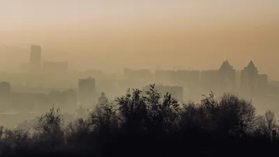 Смог, загрязнение воздуха, выхлопы, пелена, дымка, смог в Алматы, загрязнение воздуха в Алматы, грязный воздух в Алматы, фото - Новости Zakon.kz от 05.12.2025 09:22