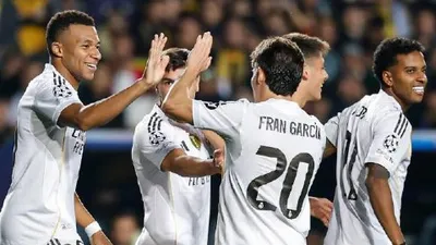 "Реал" - "Кайрат", фото - Новости Zakon.kz от 02.10.2025 07:17