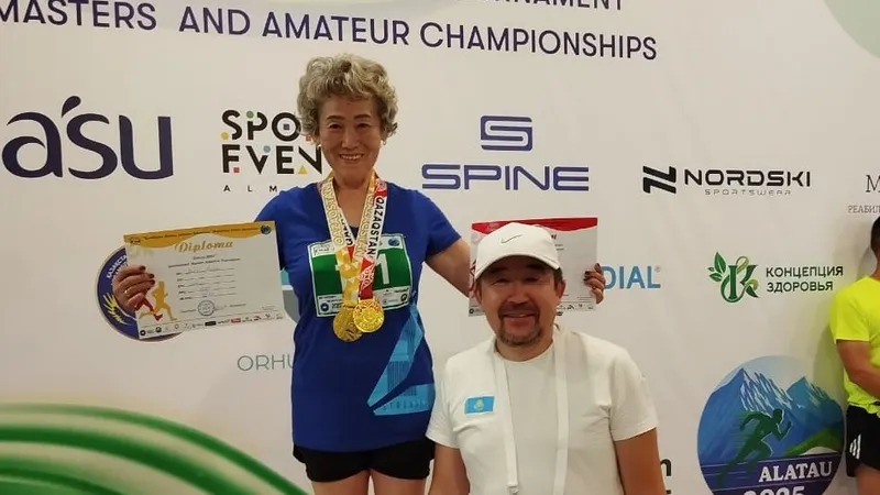 Бабушка-рекордсменка из Кызылорды в 73 года мечтает о новых золотых медалях