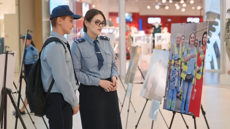 "Закон и Порядок": уникальная фотовыставка прошла в Шымкенте