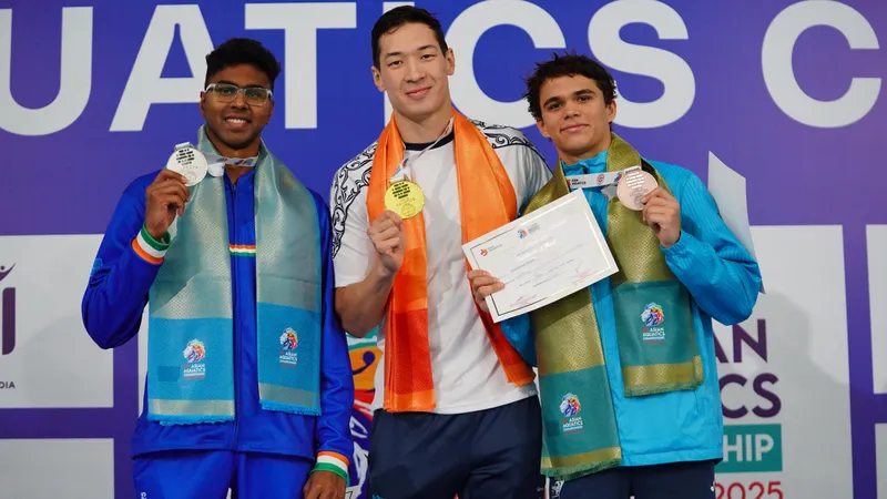 Казахстанские пловцы завоевали 10 медалей за три дня на чемпионате Азии в Индии, фото - Новости Zakon.kz от 01.10.2025 10:00