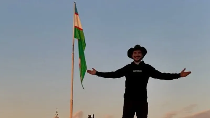 Американец застрял в Узбекистане на редком Lamborghini из-за штрафа