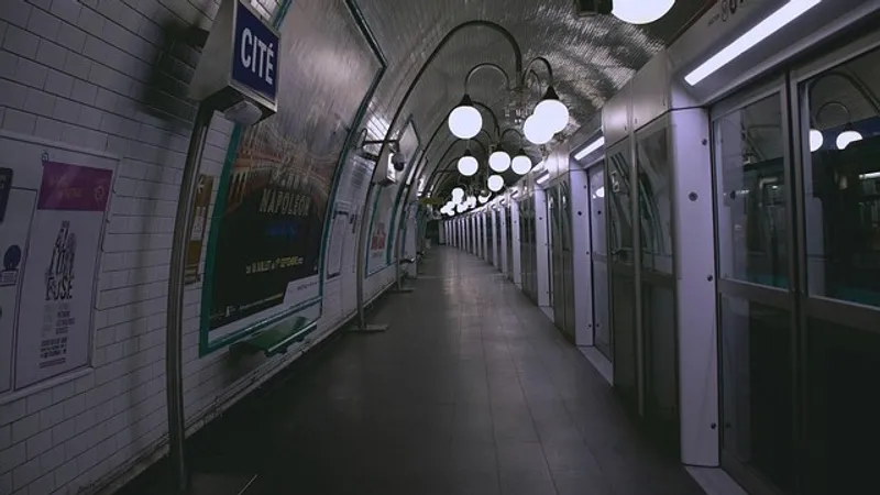 Пять станций метро закрыли в Париже из-за массовых митингов