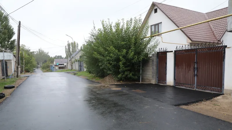 Алатауский район Алматы: новые дороги, тротуары и инженерная инфраструктура для жителей