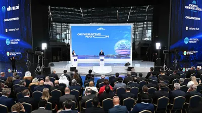 Токаев, ИИ, форум, фото - Новости Zakon.kz от 02.10.2025 11:21