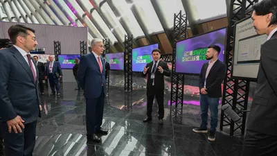 встреча с президентом, фото - Новости Zakon.kz от 02.10.2025 20:35