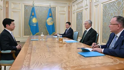 встреча с президентом, фото - Новости Zakon.kz от 02.10.2025 19:41