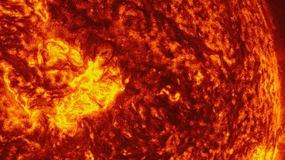 Вспышка на Солнце, фото - Новости Zakon.kz от 03.10.2025 12:20