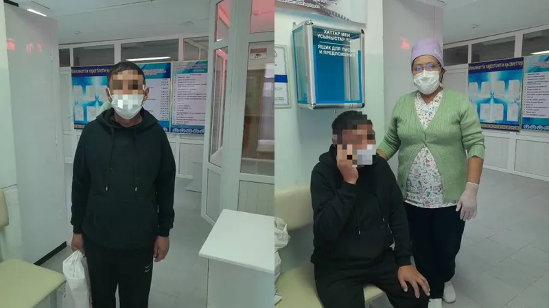 Житель Кызылорды, разыскиваемый службой пробации, оказался в больнице после задержания