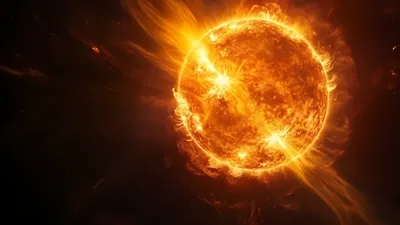 Солнце, фото - Новости Zakon.kz от 04.10.2025 13:54