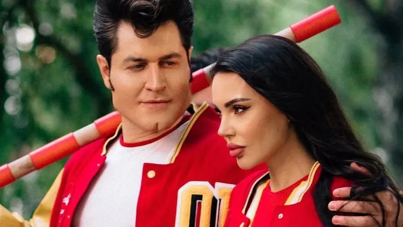 Оксана Самойлова и Дава сыграли главные роли в "Приключениях Шурика"