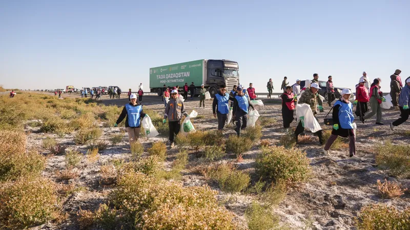 Зеленое мышление – это не просто лозунг: тысячи активистов приняли эстафету Taza Qazaqstan