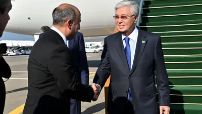 Токаев в Азербайджане, фото - Новости Zakon.kz от 06.10.2025 18:05