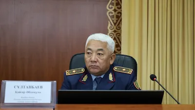 начальник ДП Жамбылской области Кайсар Султанбаев, фото - Новости Zakon.kz от 06.10.2025 12:53