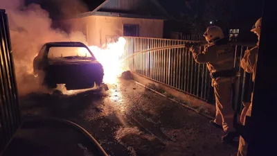 пожар в Есиле, фото - Новости Zakon.kz от 06.10.2025 22:05