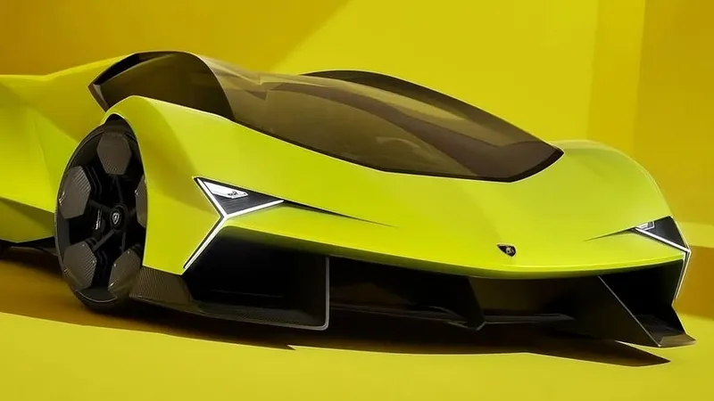 Новый суперкар без дверей выпустила Lamborghini