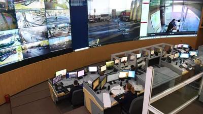 Центр оперативного управления департамента полиции, сотрудники полиции, видеонаблюдение, полиция, полицейские, ЦОУ, сурет - Zakon.kz жаңалық 29.10.2025 09:19