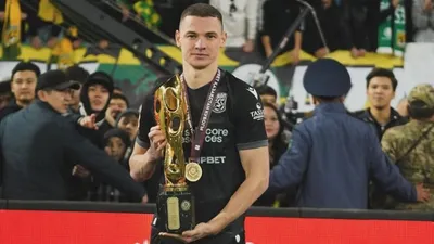 Ислам Чесноков присоединился к сборной Казахстана по футболу, фото - Новости Zakon.kz от 09.10.2025 01:21