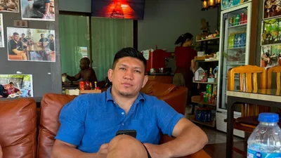 Куат Хамитов, боец из Казахстана, фото - Новости Zakon.kz от 09.10.2025 10:15