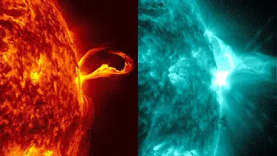 Солнце, вспышка, ученые, магнитные бури , фото - Новости Zakon.kz от 09.10.2025 18:30