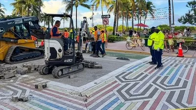 В Майами-Бич убрали радужный пешеходный переход, фото - Новости Zakon.kz от 10.10.2025 02:32