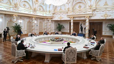 Заседание Совета глав государств СНГ , фото - Новости Zakon.kz от 10.10.2025 14:20