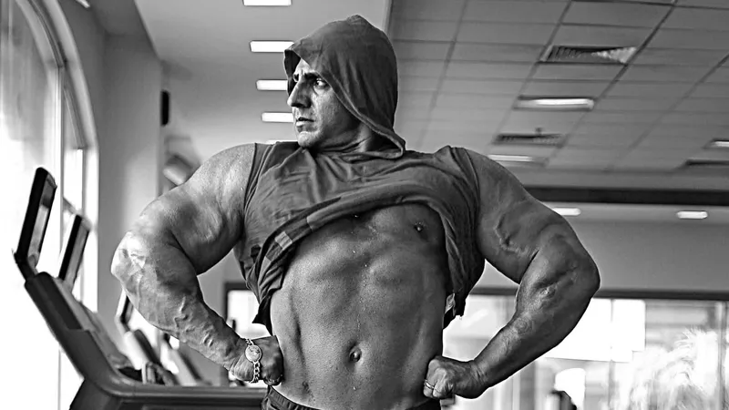 Умер 47-летний индийский бодибилдер-вегетарианец