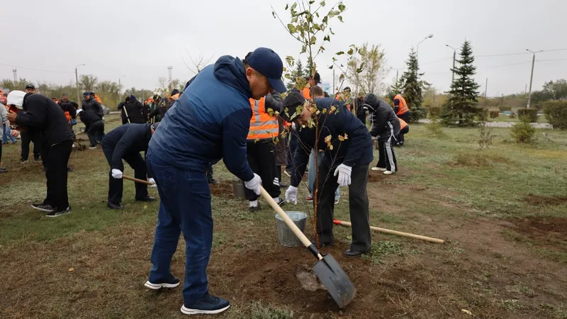 Экибастуз присоединился к республиканской акции "Таза Қазақстан"