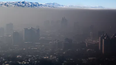 смог в Алматы, фото - Новости Zakon.kz от 12.10.2025 09:07