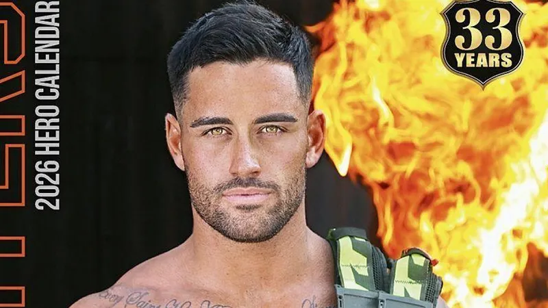 Пикантный календарь на 2026 год выпустили пожарные Австралии