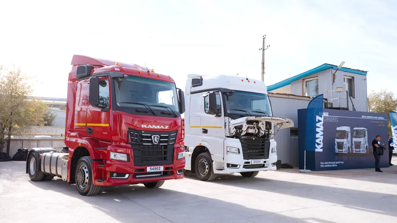 День клиента КАМАЗ в Казахстане: новые модели и новые возможности