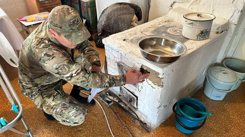 рейд, ДЧС, печное отопление, фото - Новости Zakon.kz от 14.10.2025 17:28